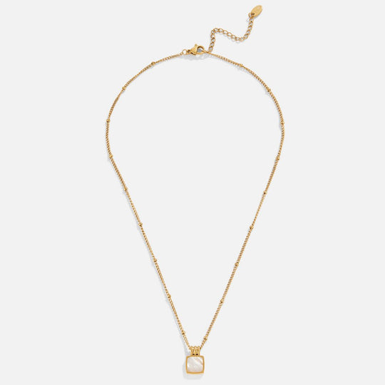 Hvítt skeljarhálsmen frá Lucia