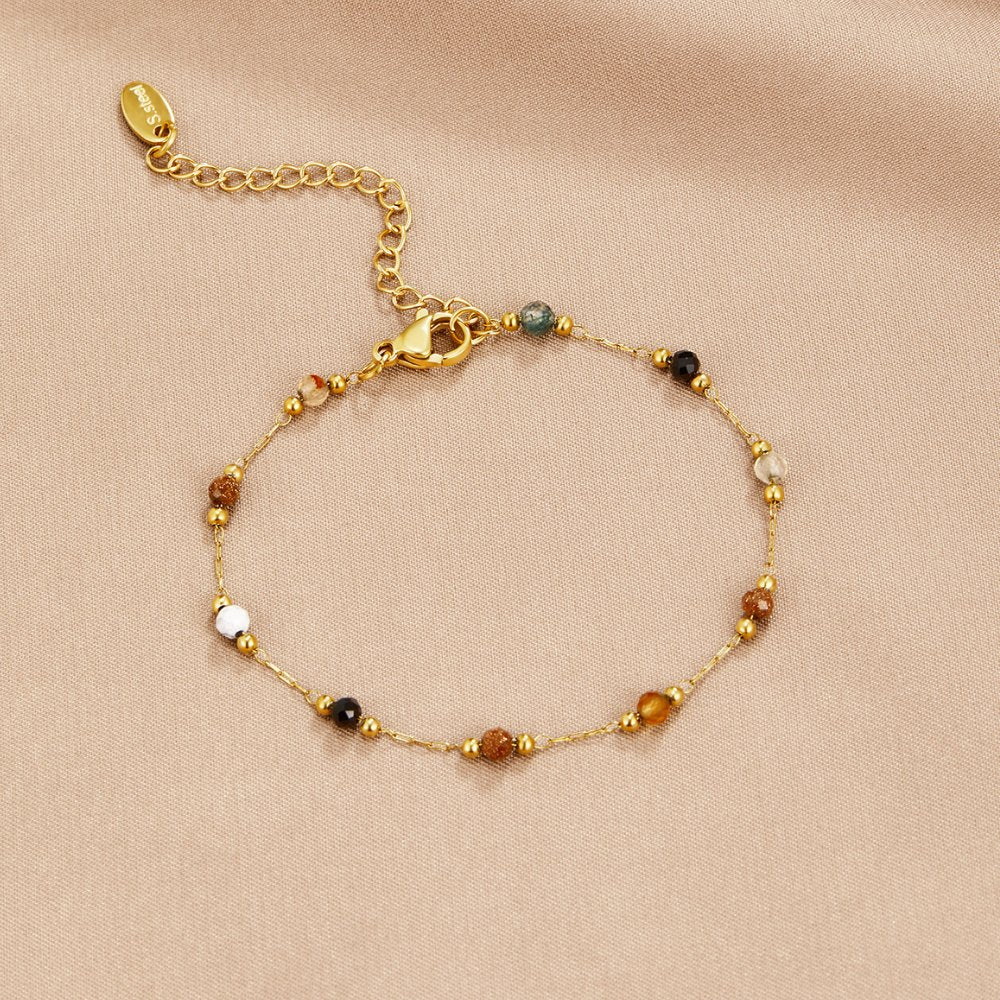 Lulu steinperluarmband