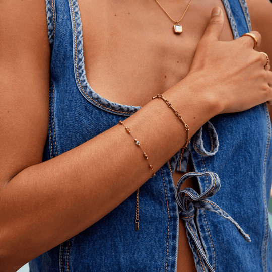 Lulu steinperluarmband