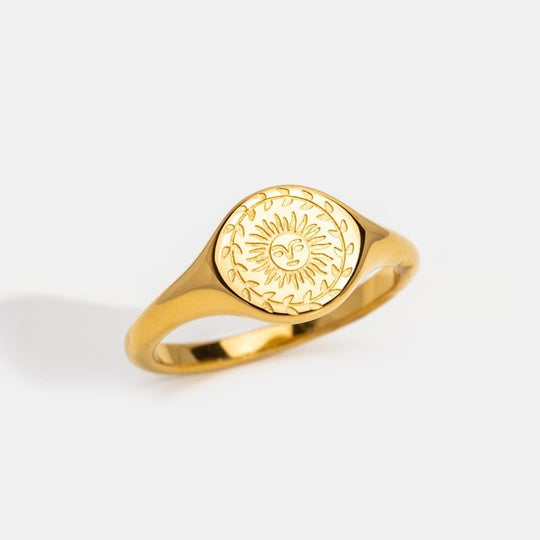 Gullhringur fyrir sumarsólstöður