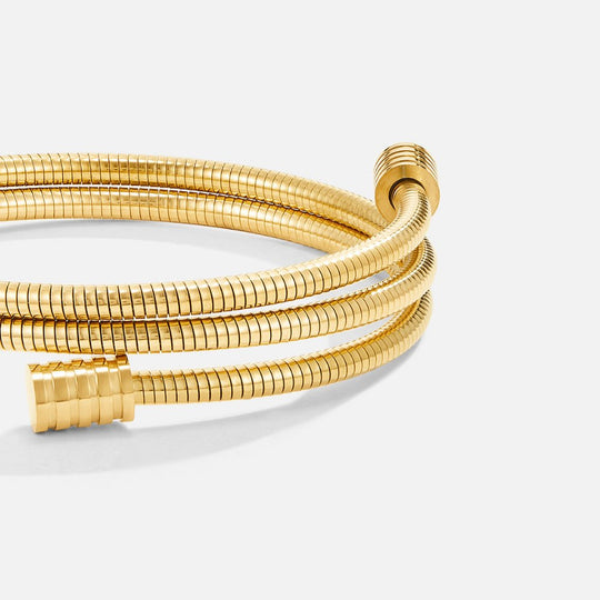 Gullfléttað armband
