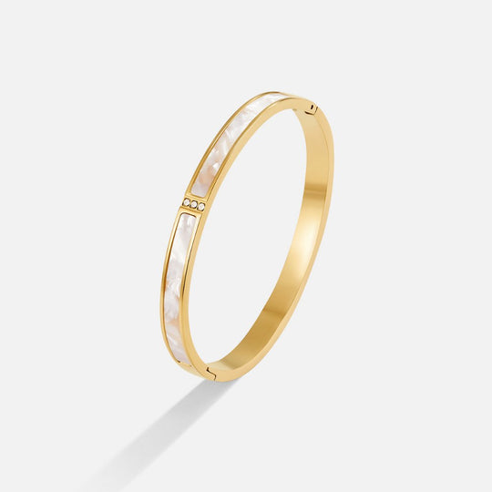 Sahara hvítt gull armband